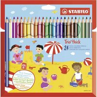 STABILO 203/24-01 Dreikant-Buntstift - STABILO Trio dick - 24er Pack - mit 24 verschiedenen Farben STABILO 203/24-01 Dreikant-Buntstift - STABILO Trio dick - 24er Pack - mit 24 verschiedenen Farben von Stabilo