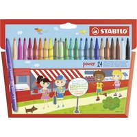 STABILO 280/24-01 Filzstift - STABILO power - 24er Pack - mit 24 verschiedenen Farben STABILO 280/24-01 Filzstift - STABILO power - 24er Pack - mit 24 verschiedenen Farben von Stabilo