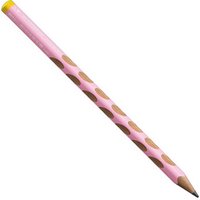 STABILO 321/16-HB-6 Ergonomischer Dreikant-Bleistift für Linkshänder - STABILO EASYgraph in pastellpink- Einzelstift - Härtegrad HB von Stabilo