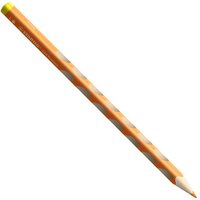 STABILO 331/215-6 Ergonomischer Buntstift für Linkshänder - STABILO EASYcolors - Einzelstift - gelb orange von Stabilo