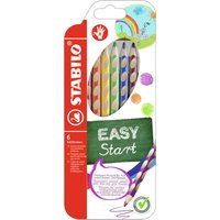 STABILO 332/6 Ergonomischer Buntstift für Rechtshänder - STABILO EASYcolors - 6er Pack - mit 6 verschiedenen Farben von Stabilo