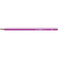 STABILO 369/01-HB Dreikant-Schulbleistift - STABILO Trio Bleistift in pink - Einzelstift - Härtegrad HB von Stabilo