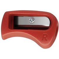 STABILO 4532 Ergonomischer Spitzer für Rechtshänder - STABILO EASYcolors/graph Spitzer - rot von Stabilo