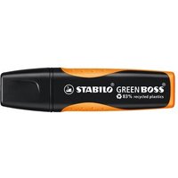 STABILO 6070/54 Umweltfreundlicher Textmarker - STABILO GREEN BOSS - Einzelstift - orange von Stabilo
