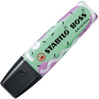 STABILO 70/116-101 Textmarker - STABILO BOSS ORIGINAL Pastel by Ju Schnee - Einzelstift - Hauch von Minzgrün von Stabilo