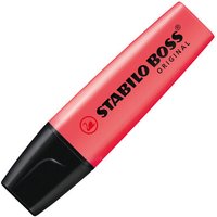 STABILO 70/40 Textmarker - STABILO BOSS ORIGINAL - Einzelstift - rot von Stabilo