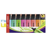 STABILO 70/8 Textmarker - STABILO BOSS ORIGINAL - 8er Pack - mit 8 verschiedenen Farben von Stabilo