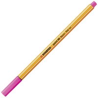 STABILO 88/056 Fineliner - STABILO point 88 - Einzelstift - Neonfarbe, leuchtfarbenrosa von Stabilo