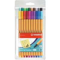 STABILO 8820 Fineliner - STABILO point 88 - 20er Pack - mit 20 verschiedenen Farben von Stabilo