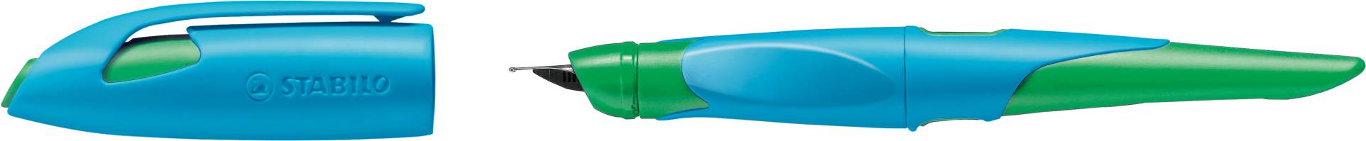 STABILO Ergonomischer Füller EASYbirdy, himmelblau/grasgrün STABILO Ergonomischer Füller EASYbirdy, himmelblau/grasgrün von Stabilo