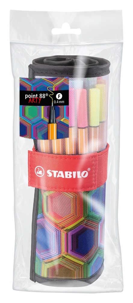STABILO Fineliner Point 88 ARTY 25er Set in Rolletui STABILO Fineliner Point 88 ARTY 25er Set in Rolletui von Stabilo