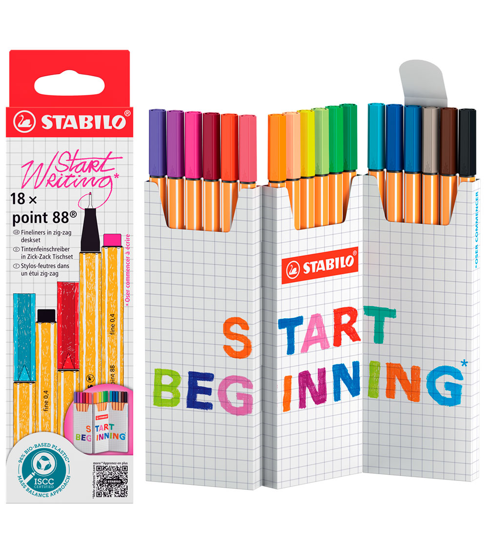 Stabilo Filzstifte - Stift 88 - 18 st. - Mehrfarbig - Stabilo - One Size - Filzstifte Stabilo Filzstifte - Stift 88 - 18 st. - Mehrfarbig - Stabilo - One Size - Filzstifte von Stabilo
