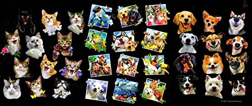 36 Selfies geformte Puzzles – insgesamt 1500 Teile von Staci19