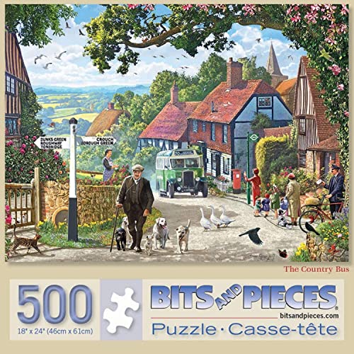 Country Bus 500 Teile Puzzle von Staci19