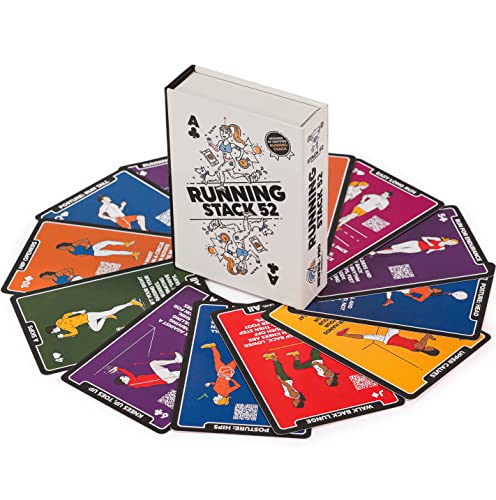 Stack 52 Laufübungskarten: Laufen Sie schneller und weiter mit weniger Aufwand. Videoanleitung durch zertifizierten Coach. Anfänger bis Fortgeschrittene. Stack 52 Laufübungskarten: Laufen Sie schneller und weiter mit weniger Aufwand. Videoanleitung durch zertifizierten Coach. Anfänger bis Fortgeschrittene. von Stack 52