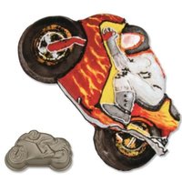 Kuchenform: Mike das Motorrad für leckere Mottorradkuchen, Bikerkuchen nicht nur für Kinder von Städter GmbH