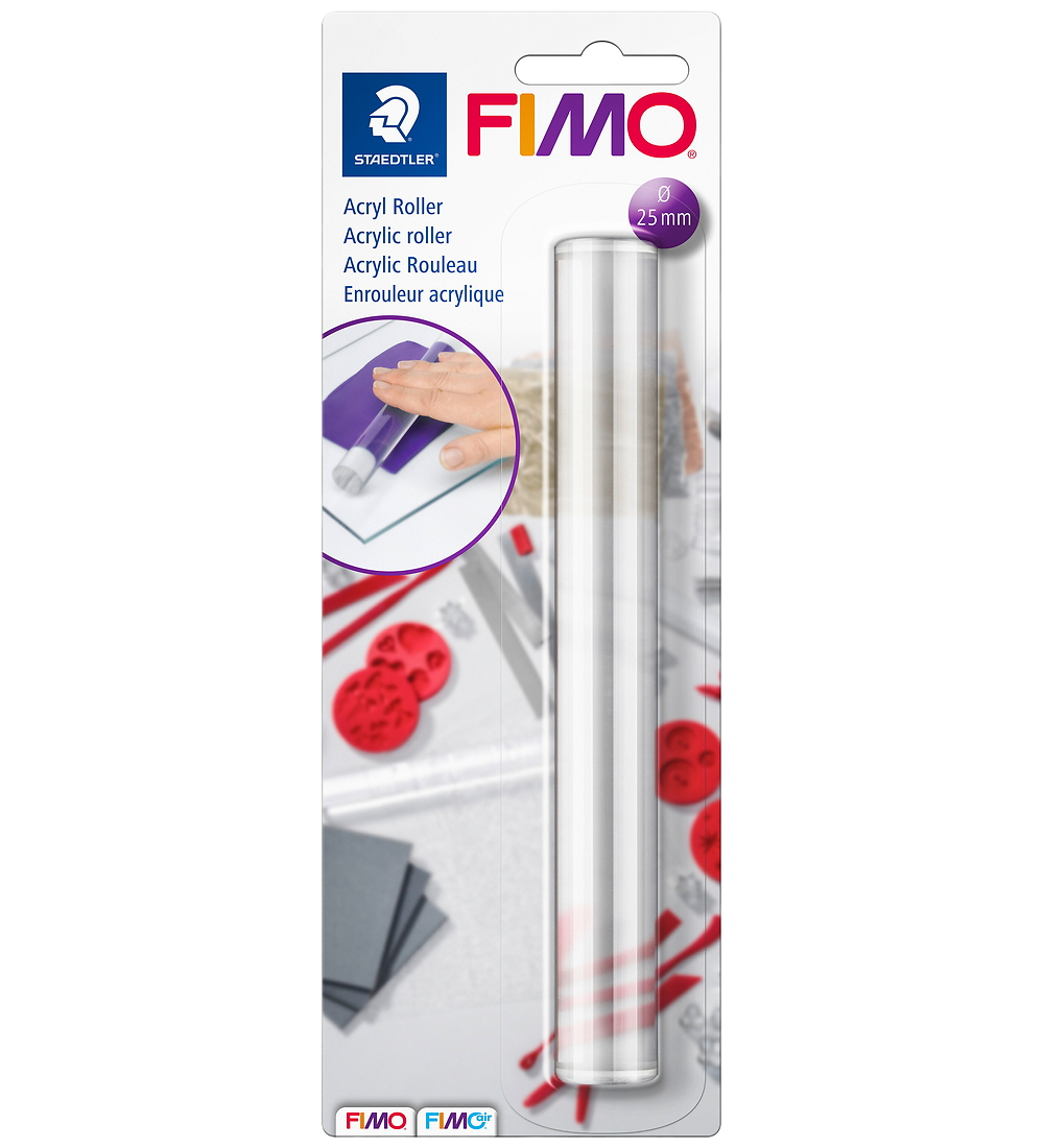 2 FIMO Acrylwalzen für 1 - Staedtler - One Size - Knete 2 FIMO Acrylwalzen für 1 - Staedtler - One Size - Knete von Staedtler