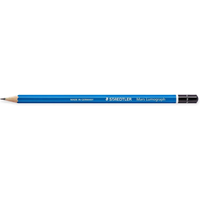 STAEDTLER 100-F Bleistift Mars® Lumograph® F 100% PEFC von Staedtler