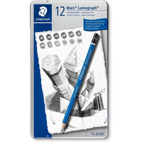 STAEDTLER 100 G12 Bleistift Mars Lumo. 12ST 100% PEFC von Staedtler