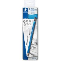 STAEDTLER 100 G6 Bleistift Mars Lumograph 6 Stück 100% PEFC von Staedtler