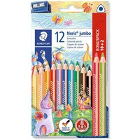 STAEDTLER 128 NC12P1 Buntstift Noris jumbo 10+2 FSC 100% von Staedtler