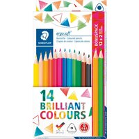 STAEDTLER 157 C14P1 Buntstift ergosoft neo 14 Stück FSC 100% von Staedtler