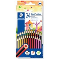 STAEDTLER 185 CD24 Farbstift Noris colour 24 Stück 100% PEFC von Staedtler