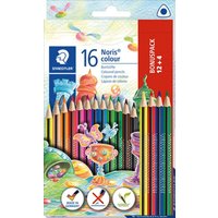 STAEDTLER 187 C12P1 Noris Colour Buntstifte im Kartonetui, 12 + 4 Stück von Staedtler