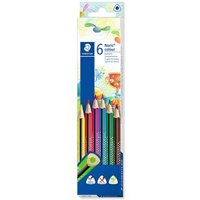 STAEDTLER 187 C6 Buntstift Noris colour 6 Stück 100% PEFC von Staedtler