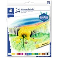 STAEDTLER 2430 C24 Softpastellkreide Karat 24 Stück Etui von Staedtler