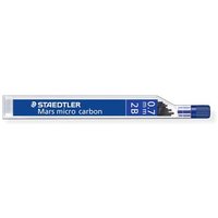 STAEDTLER 250 07-2B Feinmine Mars micro 0,7mm 2B 12 Stück von Staedtler