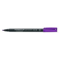 STAEDTLER 314-6 Folienstift Lumocolor permanent B violett von Staedtler