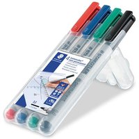 STAEDTLER 315 WP4 Folienstift Lumocolor M nonperm 4 Stück von Staedtler