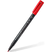 STAEDTLER 317-2 Folienstift Lumocolor® permanent pen 317 rot von Staedtler