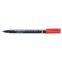 STAEDTLER 319 F-2 Folienstift Lumocolor special F rot von Staedtler