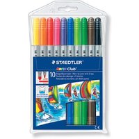 STAEDTLER 320 NWP10 Fasermaler Doppelspitze NC 10 St. Etui von Staedtler