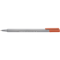 STAEDTLER 334-24 Fineliner triplus 0,3mm scharlachrot von Staedtler