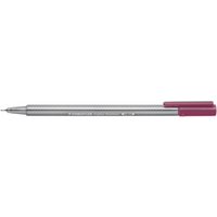 STAEDTLER 334-260 Fineliner triplus 0,3mm toskanisch rot von Staedtler