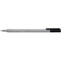 STAEDTLER 334-9 Fineliner triplus schwarz von Staedtler