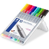 STAEDTLER 334 SB10 Fineliner triplus 10 Stück box von Staedtler