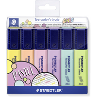 STAEDTLER 364 CWP6 Etui Textmarker Textsurfer classic 6 stück von Staedtler