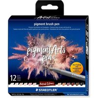 STAEDTLER 371 C12-4 12 Portrait Tuschestifte mit Pinselspitze STAEDTLER 371 C12-4 12 Portrait Tuschestifte mit Pinselspitze von Staedtler