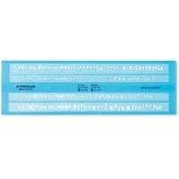 STAEDTLER 572 FL Schriftschablone 3,5 mm + 5 mm von Staedtler