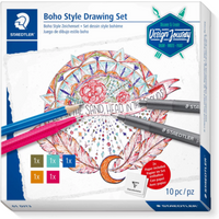 STAEDTLER 61 DJT3 Zeichenset Boho Style von Staedtler