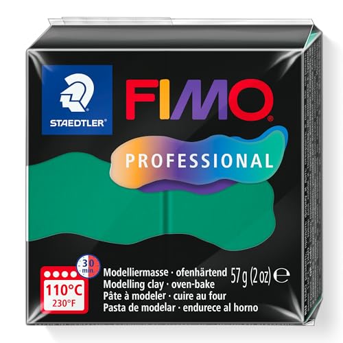 STAEDTLER 8040-500 ST, Modelliermasse Fimo Prof 57g grün, Standard von Staedtler