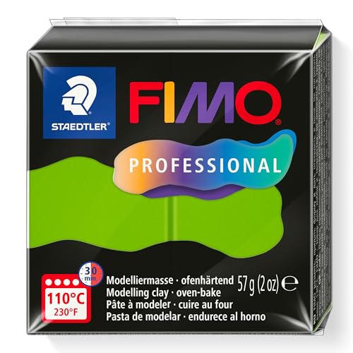 STAEDTLER 8040-51 ST, Modelliermasse Fimo Prof 57g hellgrün, Standard von Staedtler