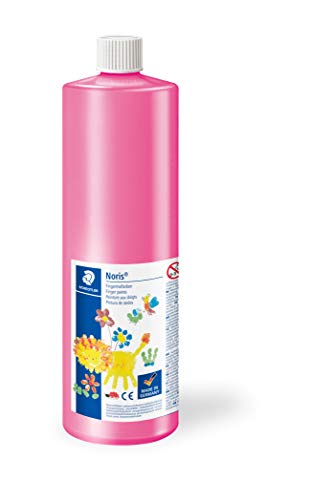 STAEDTLER 8811-21 - Noris Club Fingermalfarbe Mali, Wasserbasis, 750 ml, magenta von Staedtler