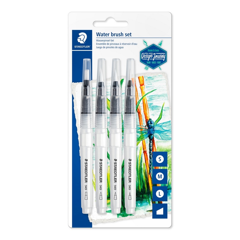 STAEDTLER Wassertankpinsel 949 4 Stk. STAEDTLER Wassertankpinsel 949 4 Stk. von Staedtler