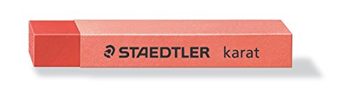 STAEDTLER 2430-24 Softpastellkreide Karat, Künstlerqualität, 12 Stück im Kartonetui, zinnober von Staedtler