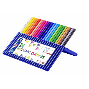 Staedtler Ergosoft Buntstifte sortierte Farben - 24 Stk von Staedtler